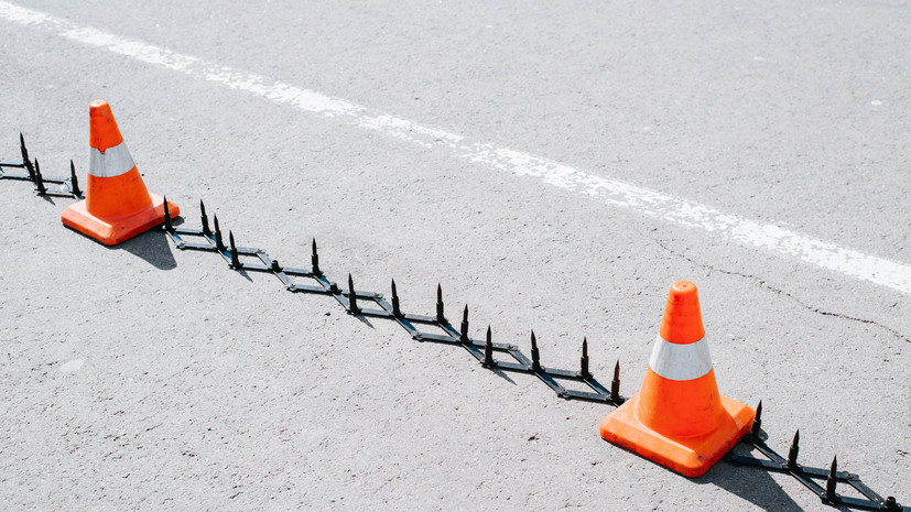 В Одессе сотрудники ТЦК начали применять шипы для остановки машин