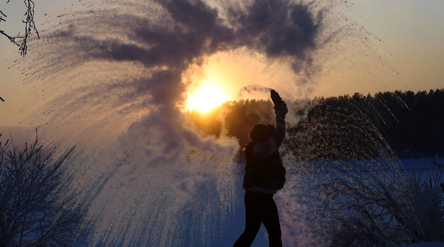 Зима в Красноярском крае