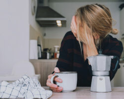 TiredSleepyPersonFemaleHavingSomeProblemsExhaustedWomanWith