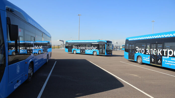 Открытие новой конечной станции для маршрутов наземного транспорта в селе Остафьево в ТиНАО