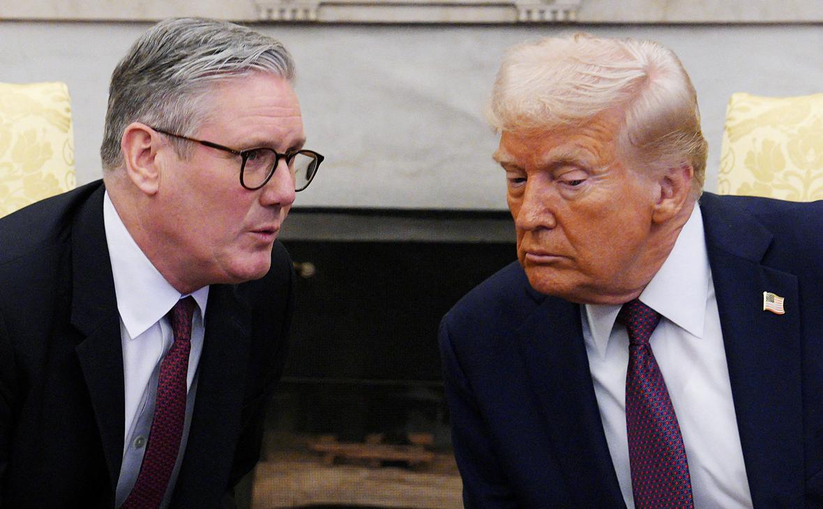 Кир Стармер и Дональд Трамп (Carl Court / Reuters)
