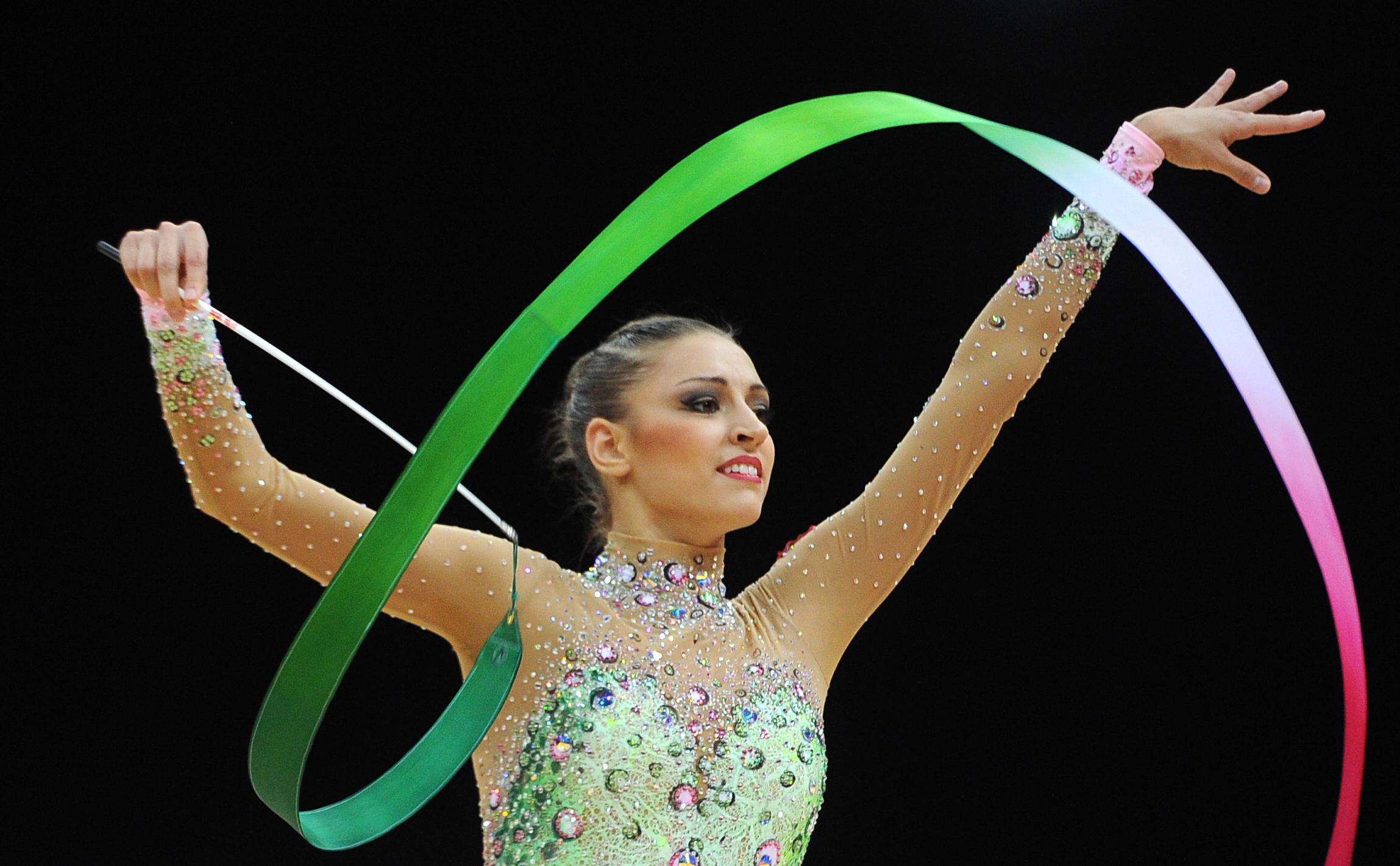 Российская гимнастка Евгения Канаева на Олимпиаде-2012 (ИТАР-ТАСС/ Валерий Шарифулин)