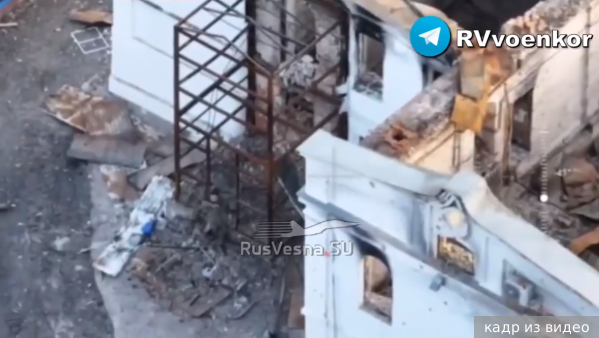 Опубликовано видео освобожденного Горнальского монастыря в Курской области