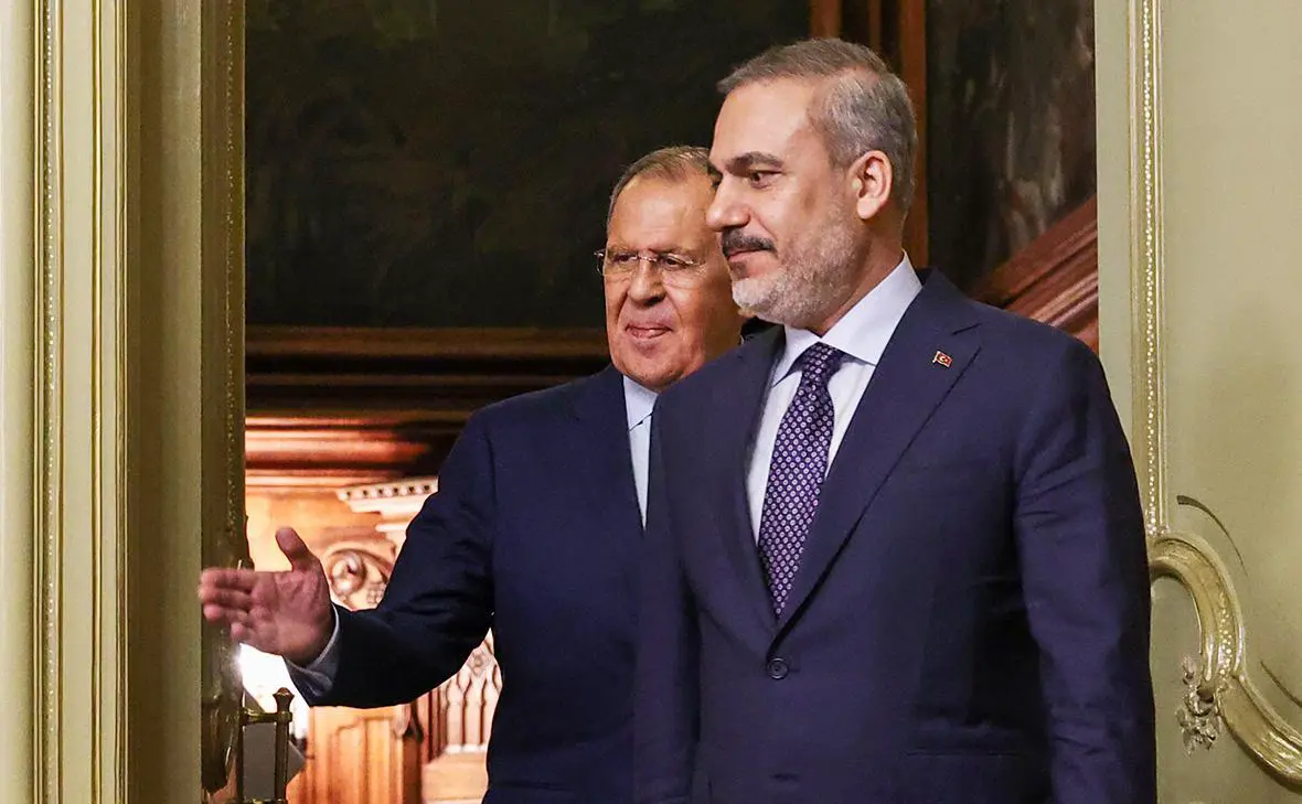 Сергей Лавров и Хакан Фидан (Сергей Петров / NEWS.ru / РБК)