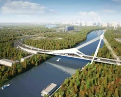 Сергей Собянин представил проект нового моста-паруса в Филевском парке sergej sobyanin predstavil proekt novogo mostaparusa v filevskom parke-t-nw-ru-174653136800-0