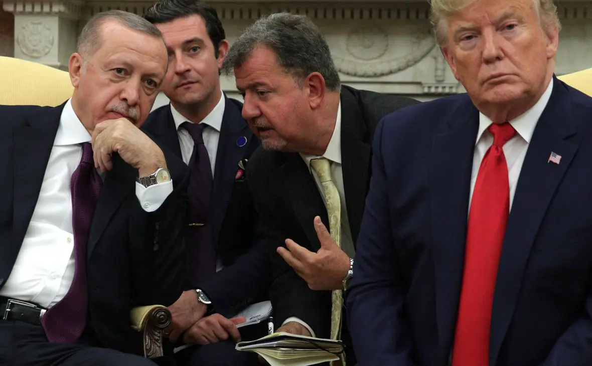 Реджеп Тайип Эрдоган и Дональд Трамп (Alex Wong / Getty Images)