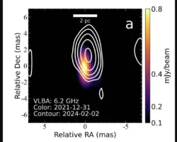 Открытие джета с использованием VLBA и EVN под руководством Айлин Ван otkrytie dzheta s ispolzovaniem i pod rukovodstvom ajlin van-t-nw-ru-0