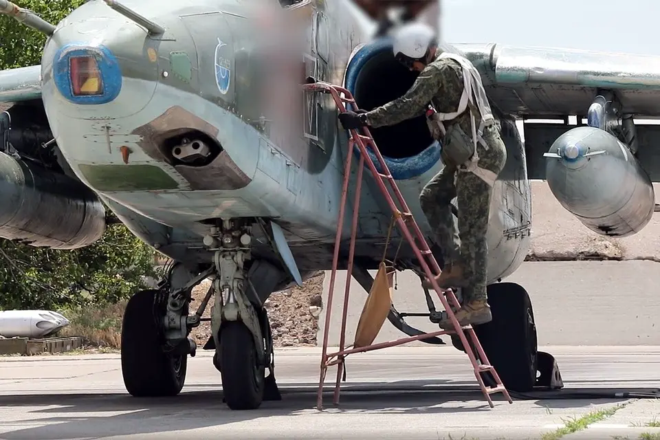 Боевая работа Су-25