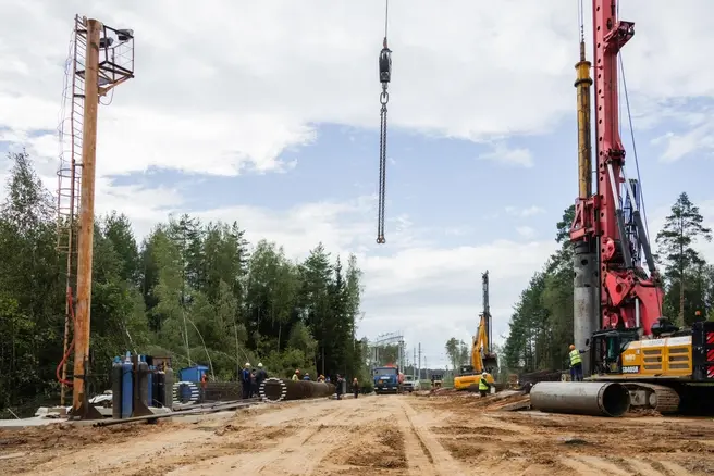 Участок в Подмосковье от Зеленограда будет длиной 54,6 километра | Источник: Информационный центр ВСМ