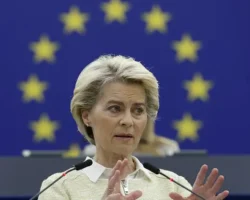 Урсула фон дер Ляйен приземлилась в Болгарии благодаря мастерству пилота ursula fon der lyajen prizemlilas v bolgarii blagodarya masterstvu pilota-t-nw-ru-0