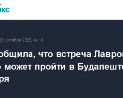 Переговоры Лаврова и Рубио в Будапеште 30 октября и роль Орбана peregovory lavrova i rubio v budapeshte 30 oktyabrya i rol orbana-t-nw-ru-0