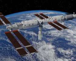 Чжан Лу и У Фэй установили защиту станции после успеха миссии Шэньчжоу-22 chzhan lu i u fej ustanovili zashhitu stanczii posle uspeha missii shenchzhou22-t-nw-ru-0