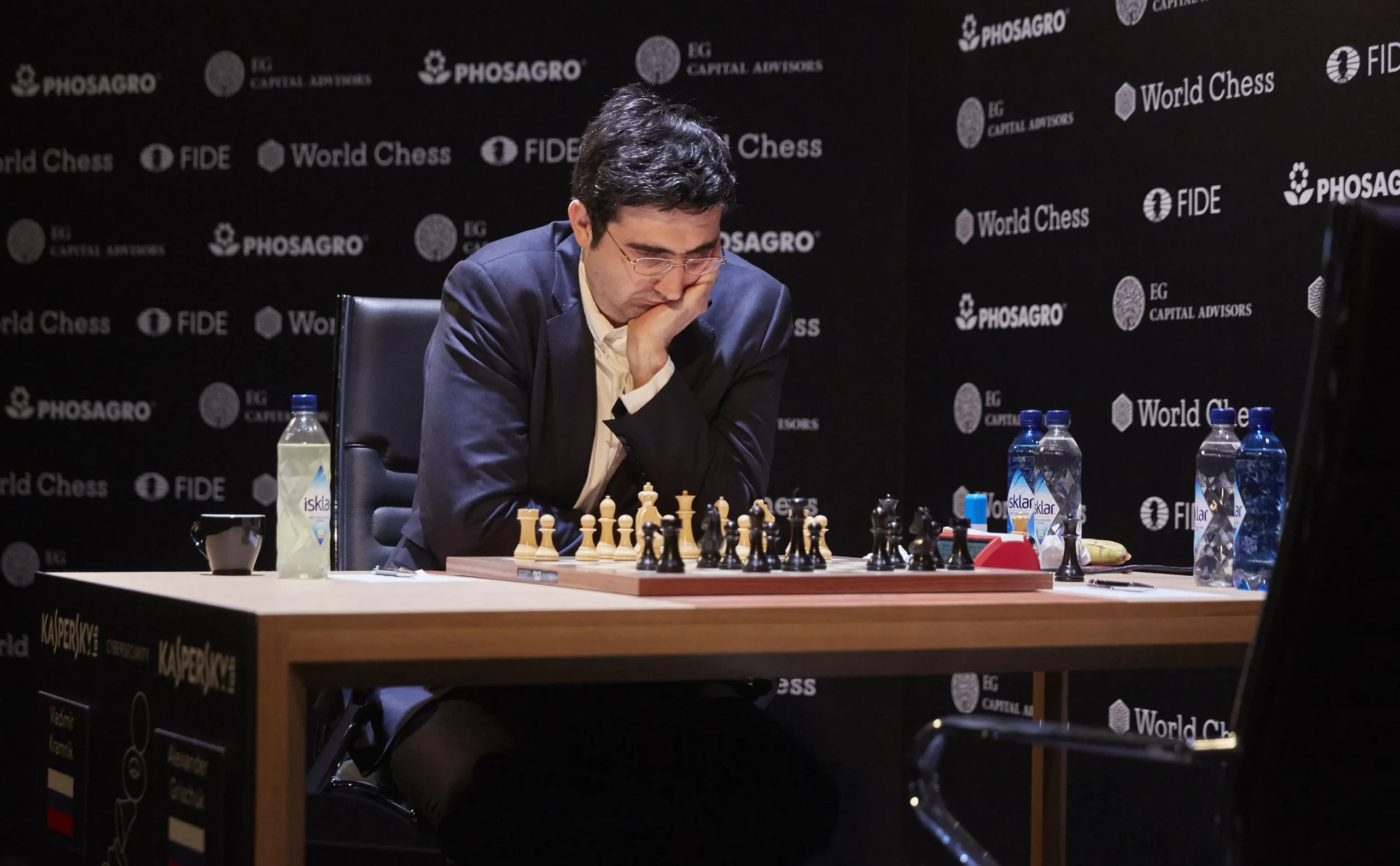 Владимир Крамник (Sebastian Reuter / Getty Images for World Chess)
