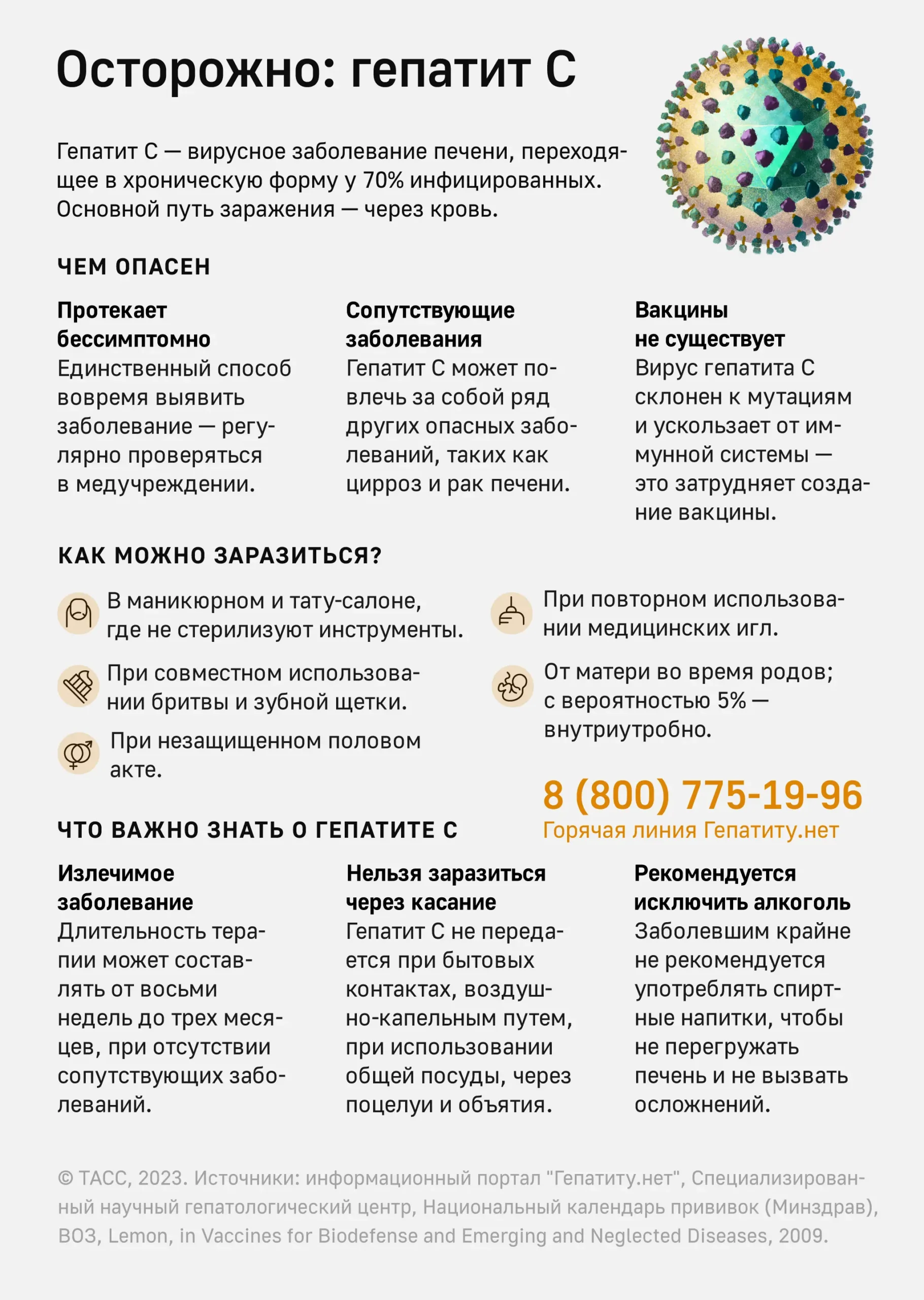 Что нужно знать о гепатите С