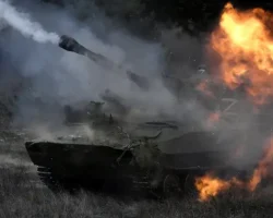 2С1 Гвоздика в Запорожье удивила защитой из бревен 2s1 gvozdika v zaporozhe udivila zashhitoj iz breven-t-nw-ru-0