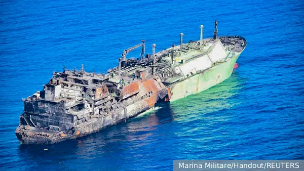 Названо место запуска украинского дрона для атаки на российский газовоз «Арктик Метагаз»