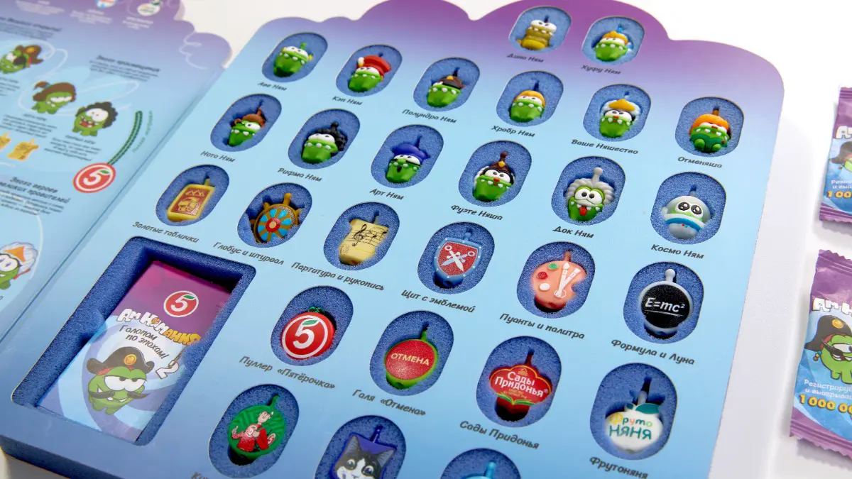 «Пятерочка» запускает «Амняманию 2» с коллекцией героев разных эпох 