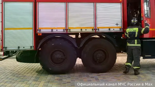 Ликвидирован пожар на промпредприятии в Калужской области после падения БПЛА