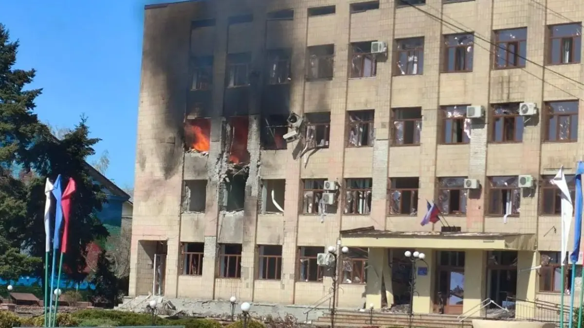ВСУ ударили по зданию администрации Старобельского округа ЛНР