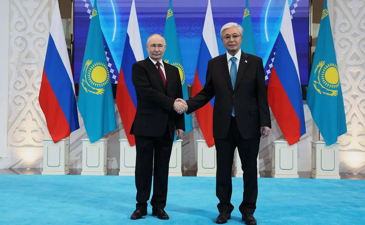 Владимир Путин и Касым-Жомарт Токаев (Администрация Президента России)