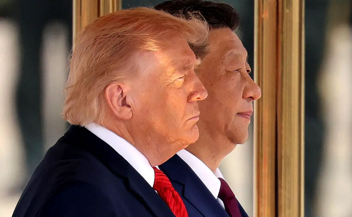 Дональд Трамп и Си Цзиньпин (Максим Шеметов / Reuters)