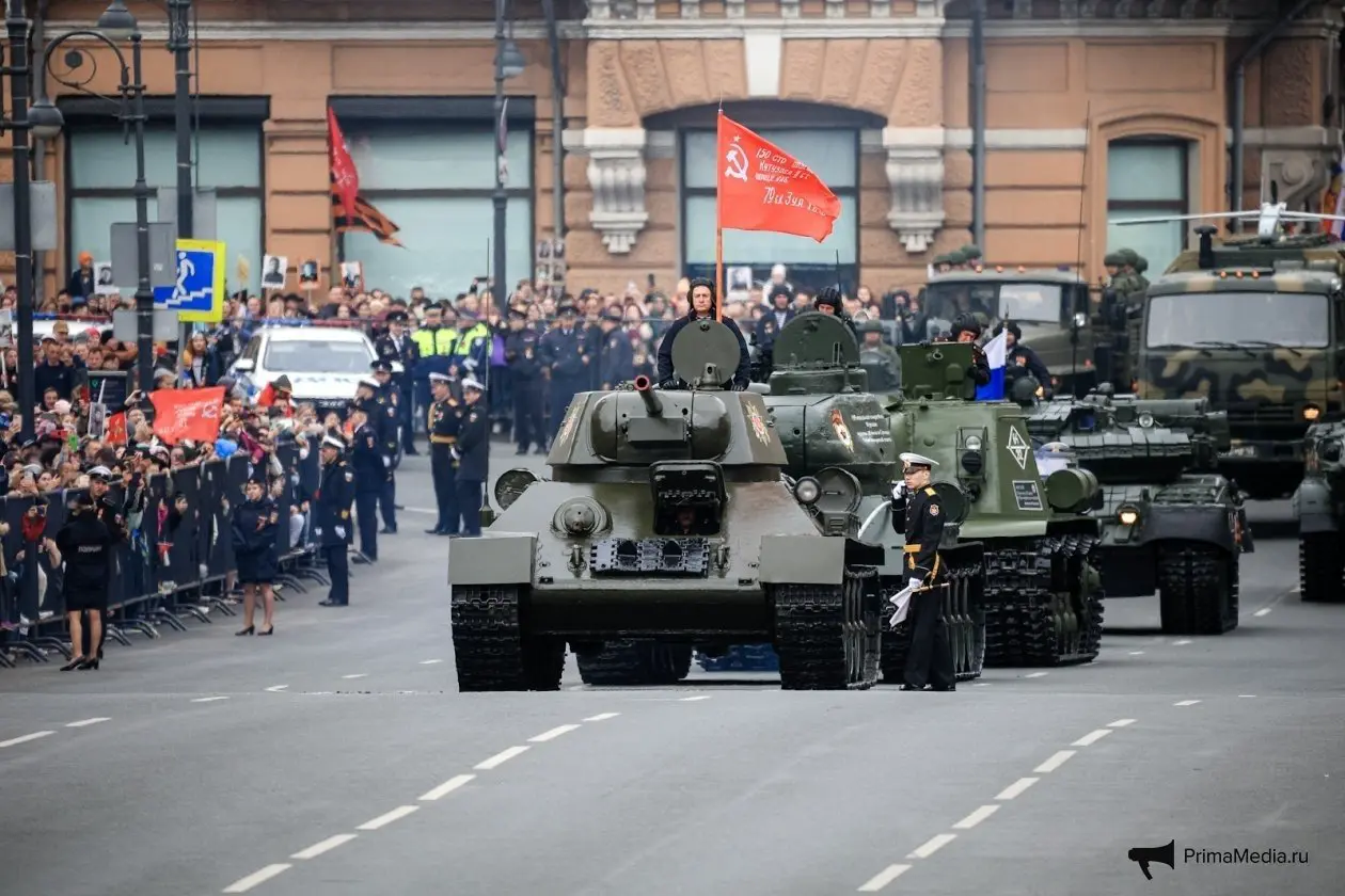 Парад Победы во Владивостоке в 2025 году ИА PrimaMedia