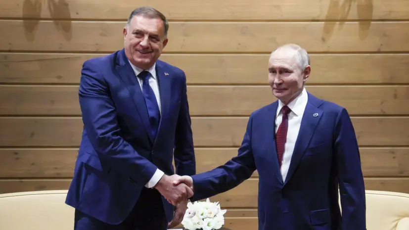 Додик отметил мудрость Путина в недопущении масштабных ударов по Украине