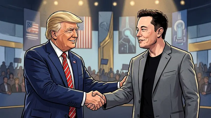 Трамп заявил, что снова дружит с Маском