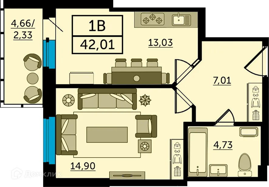 Фото квартиры в ЖК Кристалл-2