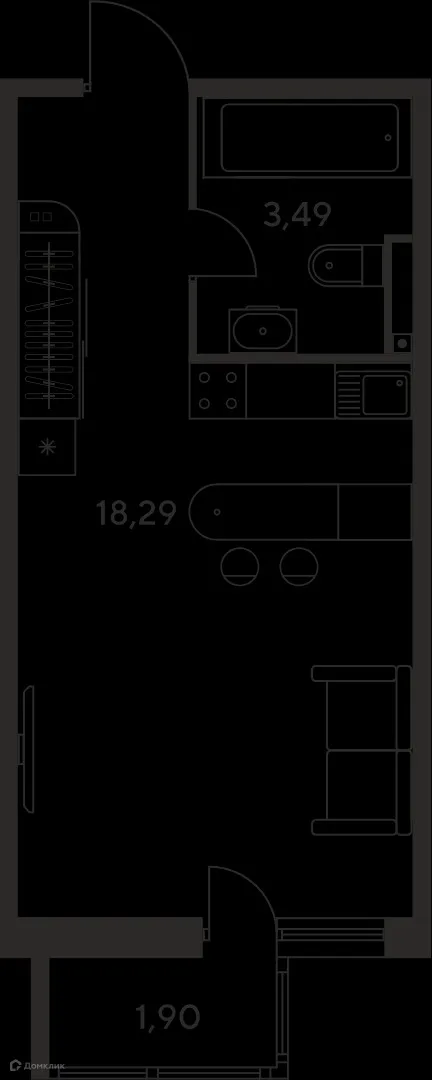 Фото квартиры в ЖК МАЛИНА ПАРК