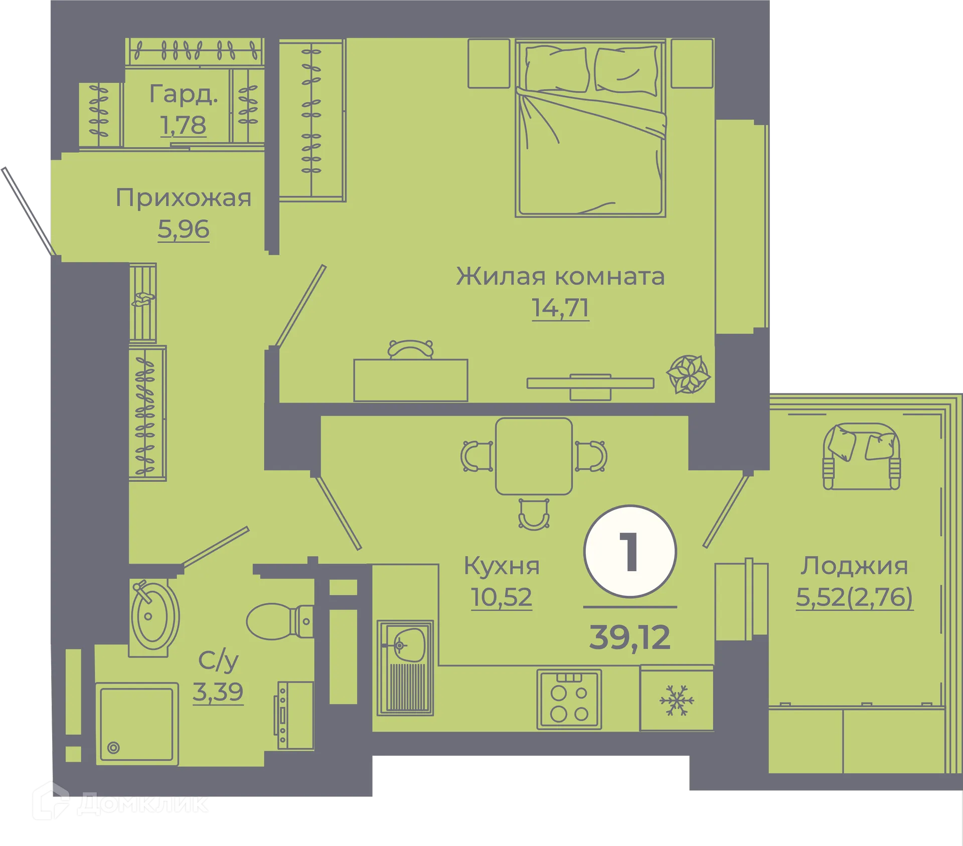 Фото квартиры в ЖК Сокольники