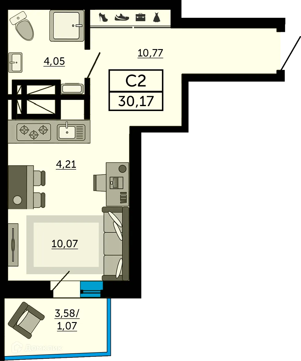 Фото квартиры в ЖК "Донской Арбат"