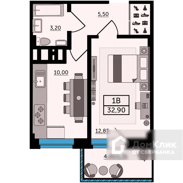 Фото квартиры в ЖК Грин парк