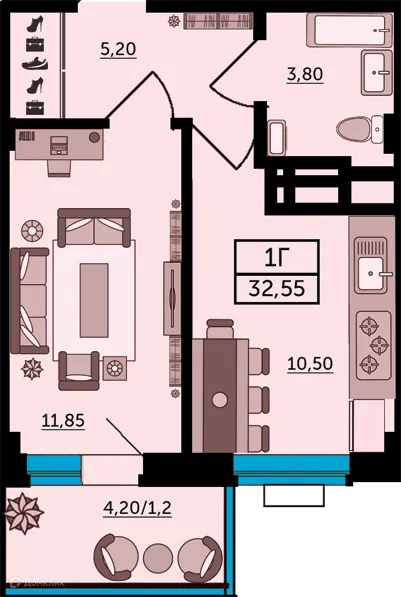 Фото квартиры в ЖК Грин парк
