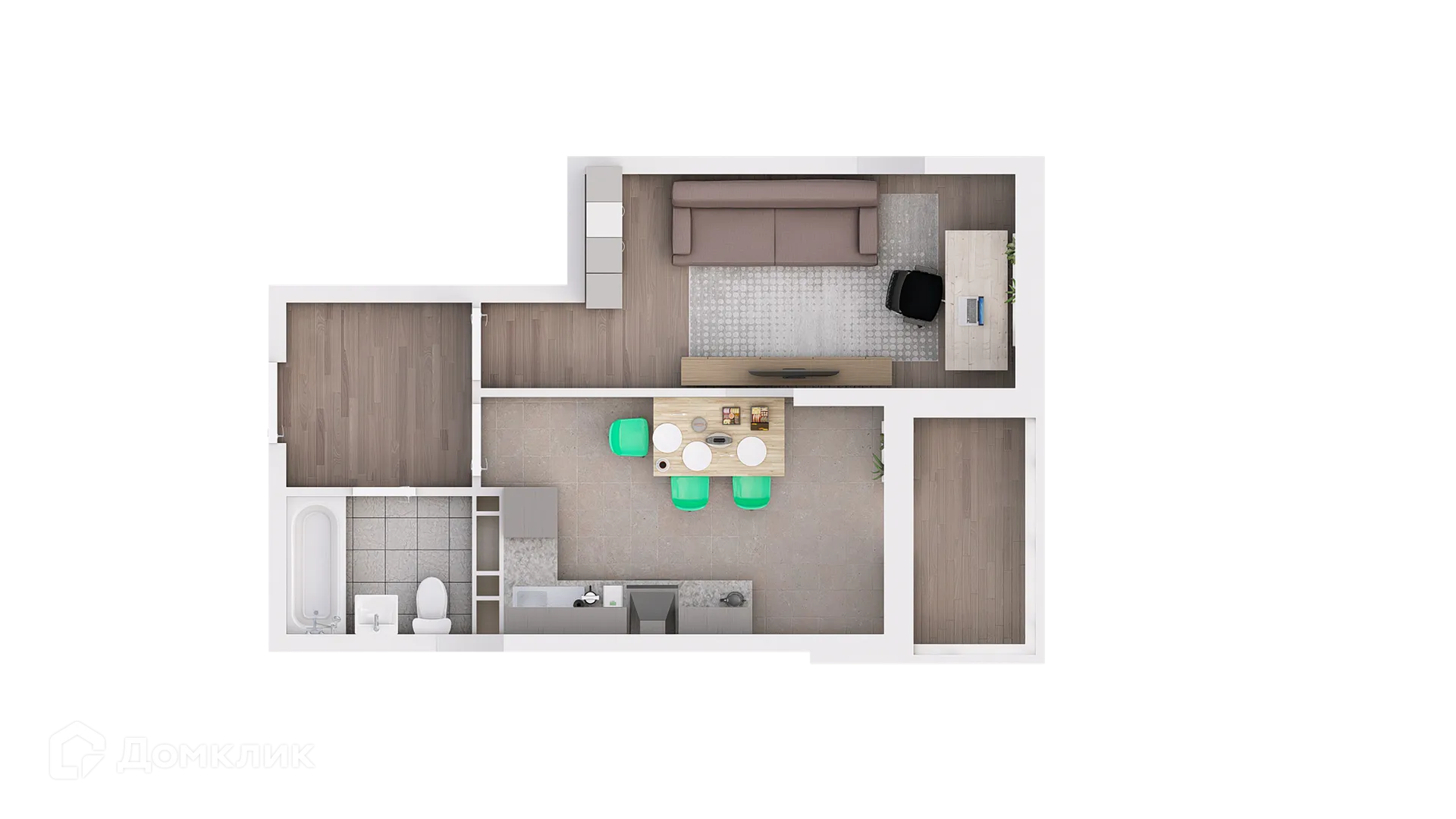 Фото квартиры в ЖК "Gray (Грэй)"