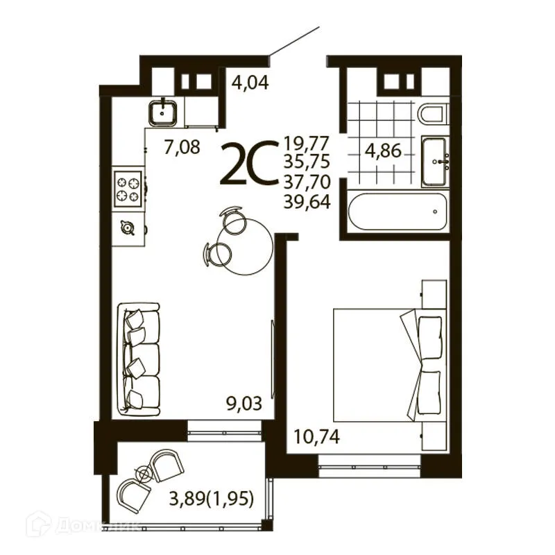 Фото квартиры в ЖК Текучев