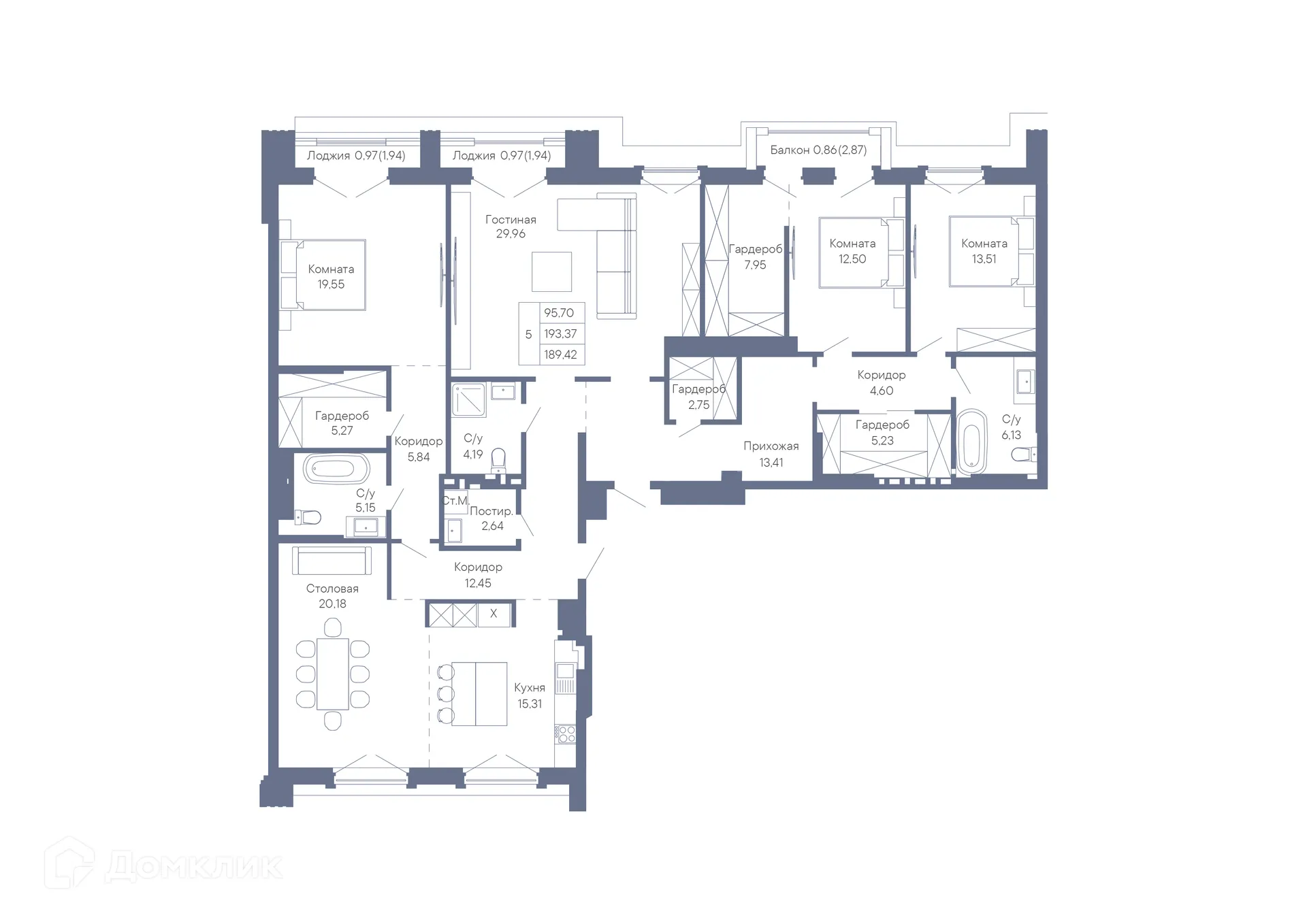 Фото квартиры в ЖК ДОМ-РЕЗИДЕНЦИЯ СОБРАНИЕ