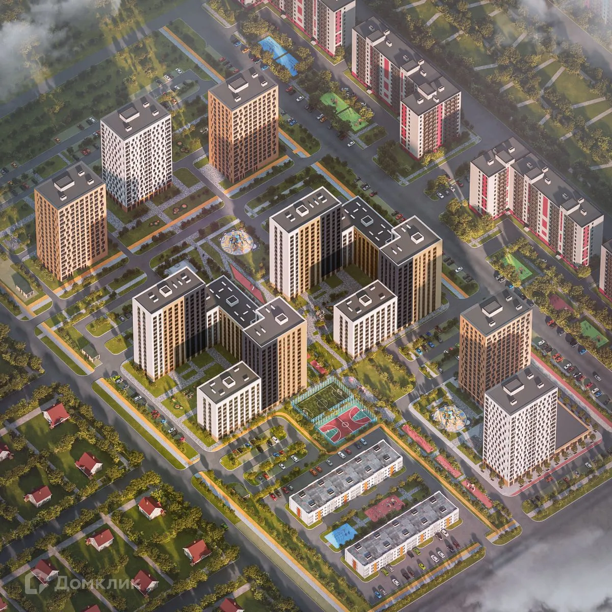 Планировка 3-комнатной квартиры 77.6 м² в ЖК Браво, г. Стерлитамак — фото 5