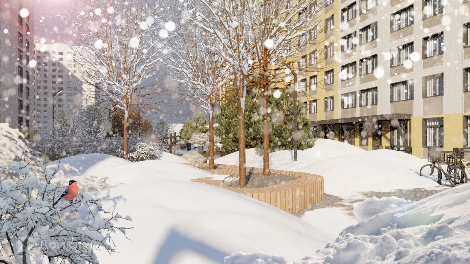 Планировка 2-комнатной квартиры 60.2 м² в ЖК Браво, г. Стерлитамак — фото 6