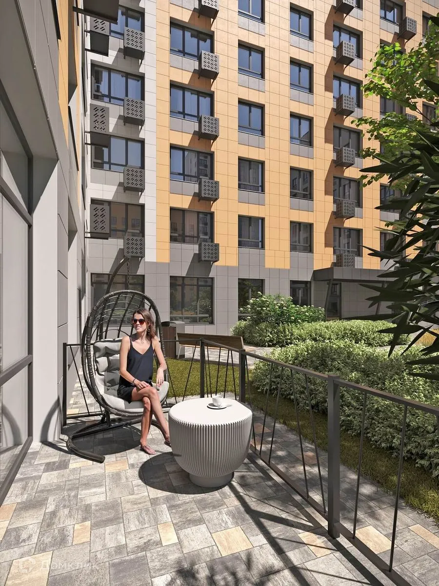 Планировка студии квартиры 27 м² в ЖК Браво, г. Стерлитамак — фото 6