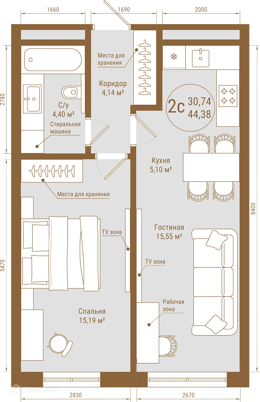 Фото квартиры в ЖК THE PRIME