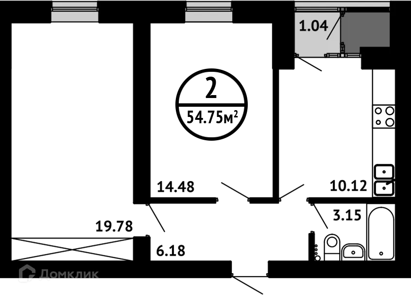 Фото квартиры в ЖК Цветы Башкирии