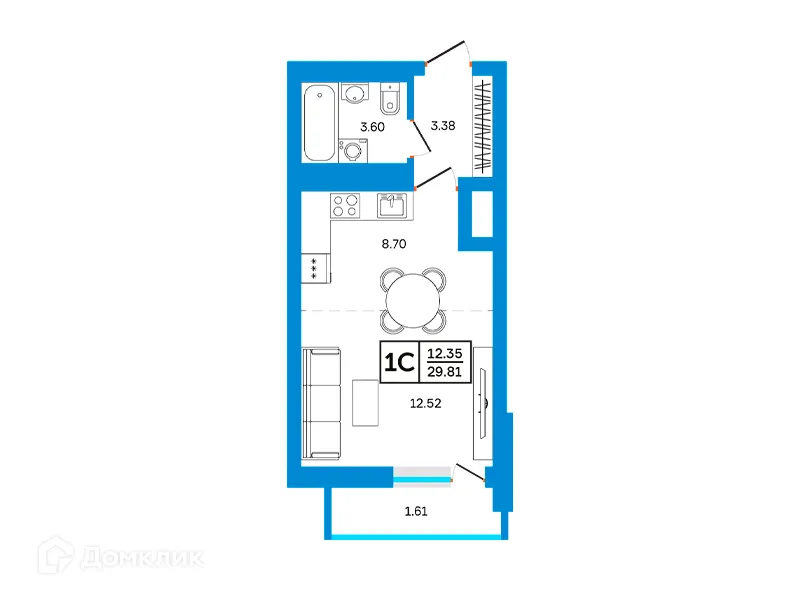 Фото квартиры в ЖК Некрасовский