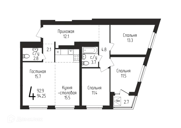 Квартира в ЖК Свобода