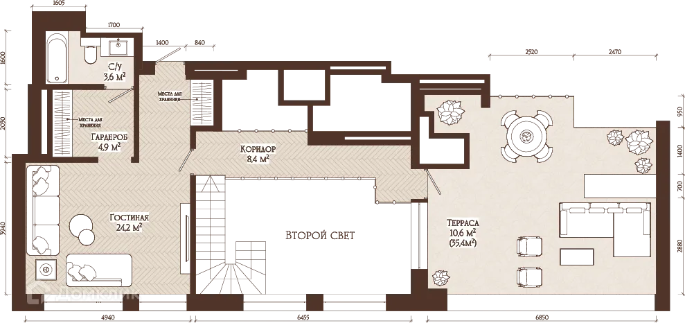 Фото квартиры в ЖК Никольская collection (колекшн)