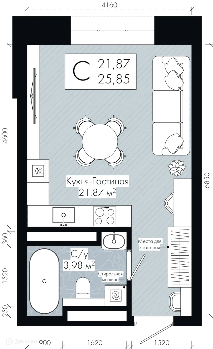 Фото квартиры в ЖК Ego (Эго)