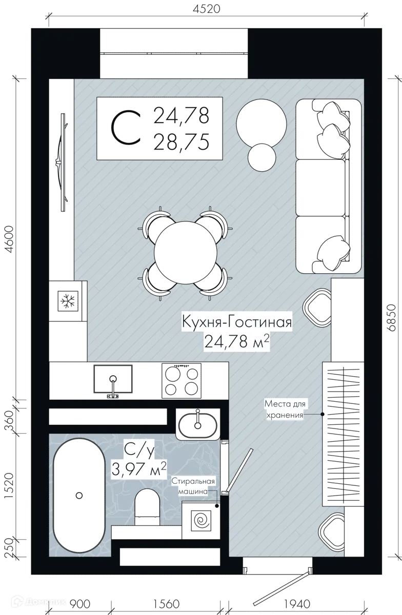 Фото квартиры в ЖК Ego (Эго)