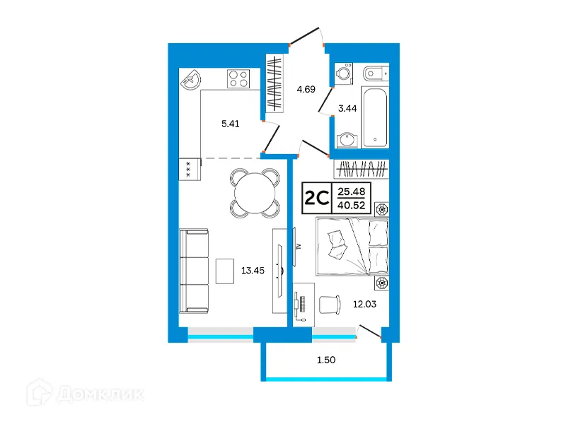 Фото квартиры в ЖК Некрасовский