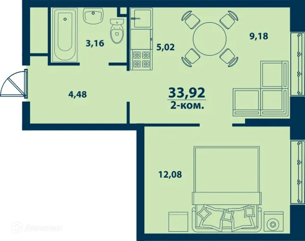 Квартира в ЖК Город Природы