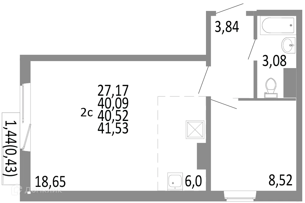 Фото квартиры в ЖК НИКС ЛАЙН на Блюхера